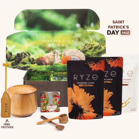 Mushroom Coffee Ritual Set